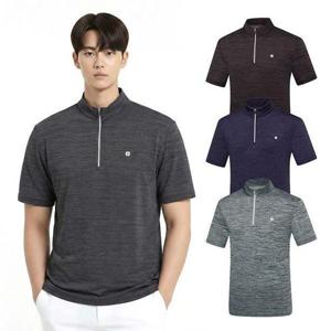 [BTR]비티알 남성 골프웨어 여름 반팔 집업 티셔츠 BSC053ST4M