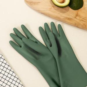 두꺼운 라텍스 주방용 고무장갑 S 10개