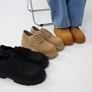 오엔엘 / 5CM 남자키높이구두 더비슈즈 남자스웨이드로퍼