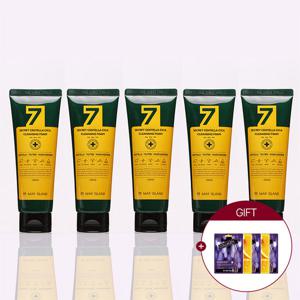 [임박특가 26.06.07까지](5개) 시크릿 센텔라 시카 클렌징 폼 150ml + 팩5매 추가증정