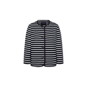 [올포유]여성 마린 스트라이프 가디건형 자켓 ALKKM3221-915