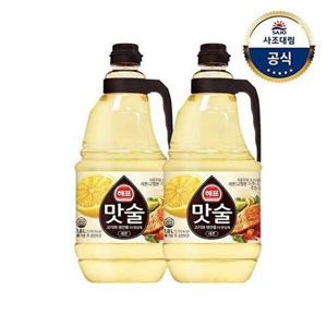 [사조 대림]맛술 1.8L x2개