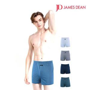 [제임스딘]제임스딘 남성 좋은 인견 사각팬티 남자트렁크 5매