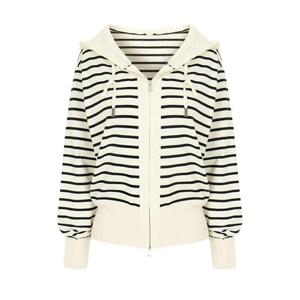 스트라이프후드집업가디건_P5CCA017C