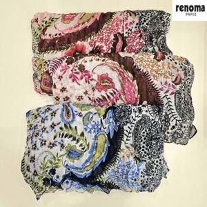 [닥스ACC]SIU142_플라워 폴리 롱 스카프