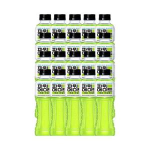 [코카콜라]파워에이드 제로 라임향 600ml 20페트 (46566763)