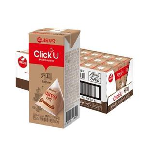 [서울우유][서울우유]T서울우유 클릭유 커피우유 200mlx24개_724618