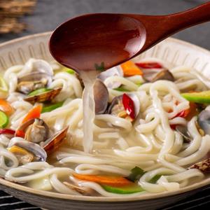 얼큰 바지락 칼국수 10인분 세트 (면 230g x 10봉+스프10봉)