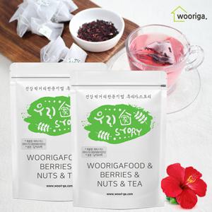 [우리가스토리] 히비스커스차 100티백 삼각티백