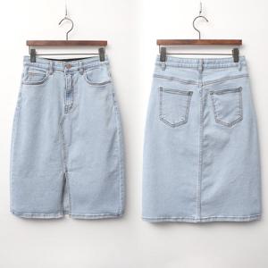 빅사이즈사랑해요 E353L204 캐주얼오픈데님스커트 PN