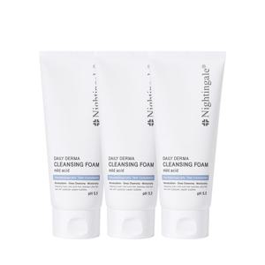 나이팅게일 데일리더마 약산성 클렌징 폼 마일드 애씨드 * 3개