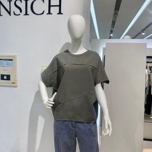 갤러리아_안지크(23S/S 80%할인)여름셔츠티 블라우스원단  루즈핏셔츠 (AH2