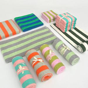 테리파머 스트라이프 호텔수건 대형수건 샤워타올 1장 큰수건 목욕 타월