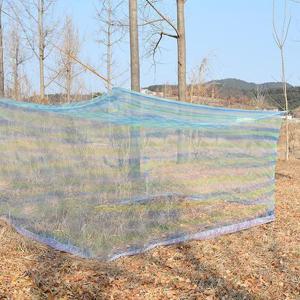 국내제조 사각모기장 블루 야외용 9-10인용