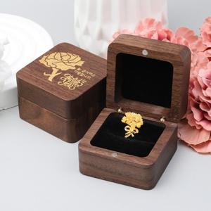 [골드모아] 순금 카네이션 뱃지 원목함 무상제공 1g 24K 추석 부모님 은사님선물