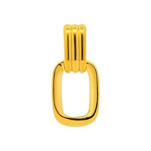 갤러리아_순금 펜던트 24K 금 할로우 더블 링크 클립 팬던트