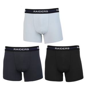 [TRY]남성 레이더스즈로즈팬티D2유색L3매 사각팬티 아웃밴드 국내산 이태리원사