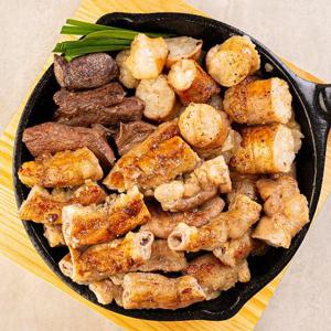 한우 곱창+대창+염통 모듬 세트 1kg