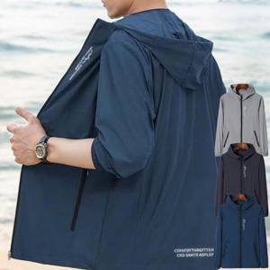 [굿스맨]남성 윈드커버 레터링 후드 바람막이 자켓 3컬러