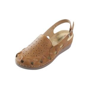 피카소 편안한 키높이 물결 원펀칭 밴딩버클 수제샌들