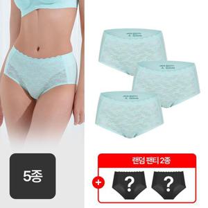 [★팬티 5종]앤왁스 꿈의팬티 레이스 코스타민트