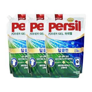 [유한락스]퍼실 딥클린 파워젤 드럼/일반 겸용 리필 2.1L x3
