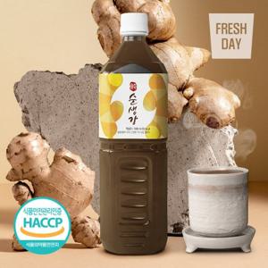 [무설탕] 문경 명품 순 생강즙 생강차 선물세트 1L