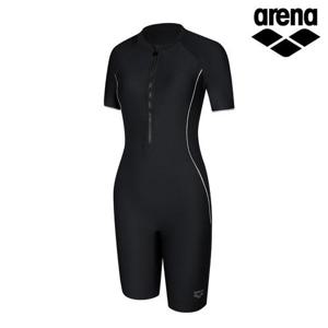 [아레나]아레나 여성 반전신 헤이즐 4부 반신 반팔 슈트 수영복 A4SL1LI01