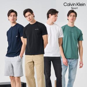 [10%앱적립][Calvin Klein Sport] 26SS 남성 라운드넥 반팔 티셔츠 4종