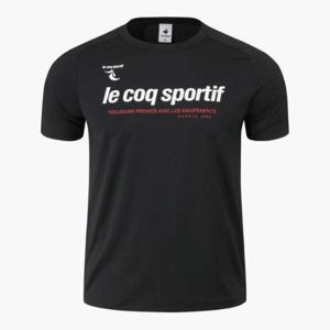 [르꼬끄]르꼬끄반팔티 CQK QQ221ERS53-BLK 폴리스판 그래픽 반팔티 / BLACK