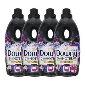 [다우니]다우니 초고농축 섬유유연제 미스티크 1L x4