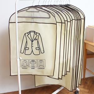 [가쯔] 캐릭터 지퍼식 옷커버 양복 15장 + 코트 5장