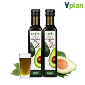 뉴질랜드 그로브 엑스트라버진 아보카도오일 250ml X 2병 냉압착 아보카도유