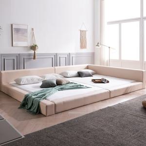 착불/저상형 패밀리침대 프레임 Q+Q YSBP1910