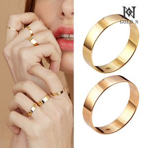 [봄 특가]골드앤 14K 평 4.4mm 반지