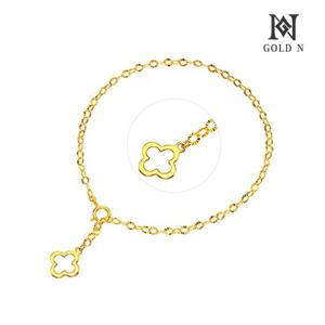 골드앤 14K 해피 플레아 발찌 YG