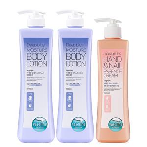 바세린 바디로션 1000ml 2개+핸드크림500ml