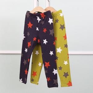 아동 크레용스타 면스판레깅스