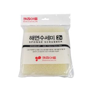 바른 해면 수세미 2매 - 2EA (W9CCE0B)