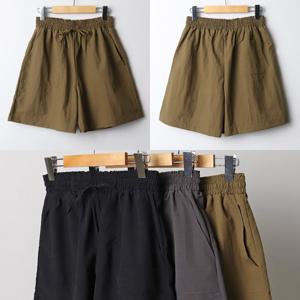 빅사이즈 207 통밴딩컬러4부반바지 DMDI977