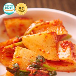 안동학가산 모든재료 국내산 석박지 충무김치 5kg 아이스박스포장