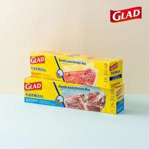 [글래드] 늘어나는 매직백 냉장 15매+냉동 15매 대형 세트