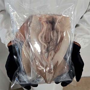 두툼한 손질 오징어 왕특대 4미 1kg-1.1kg (볶음소스 증정)