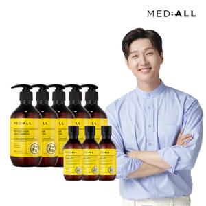 메디올 두피청정 샴푸 480ml 5개+100ml 3개