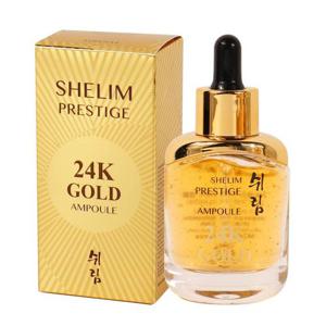 쉬림 24K골드 프레스티지 앰플 35ml /프리미엄 주름개선 미백 기능성 결개선 탄력