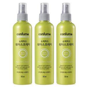 과일나라 컨퓸 슈퍼하드 헤어 워터스프레이 252ml 3개