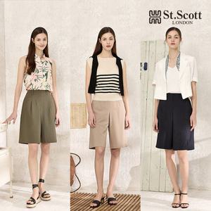 [St.Scott] 세인트 세미와이드 버뮤다 하프팬츠 3종(여)