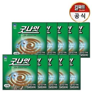 [한국디비케이] 킬파프 굿나잇 모기향 코일형 10개입 10개