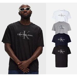 [캘빈클라인]캘빈클라인 CK 남녀공용 모노그램 반팔티셔츠