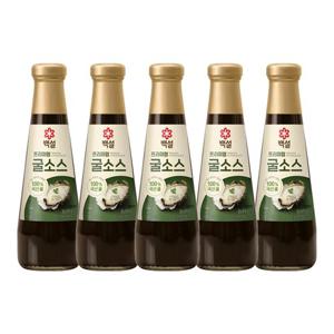 [CJ]백설 프리미엄 굴소스 350g x5개
